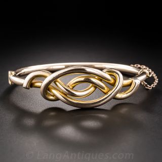 Victorian Knot Motif Bangle