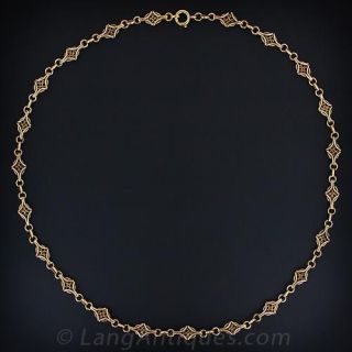 Victorian Link Necklace