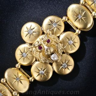Victorian Lion Bracelet