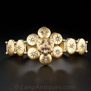 Victorian Lion Bracelet