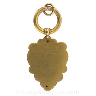 Victorian Lion Motif Watch Fob
