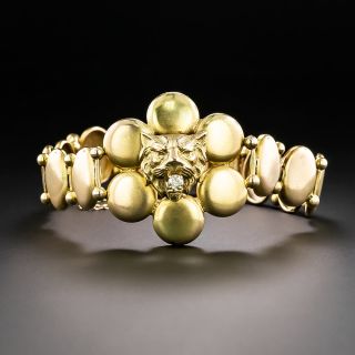 Victorian Lion's Head Bracelet - 2