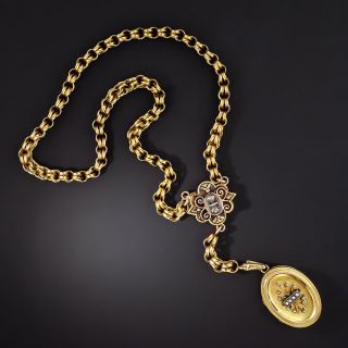 Victorian Locket and Chain - 2