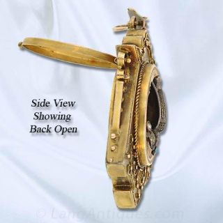 Victorian Locket with Dove