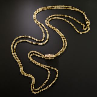 Victorian Long Slide Chain, 64 Inches - 2