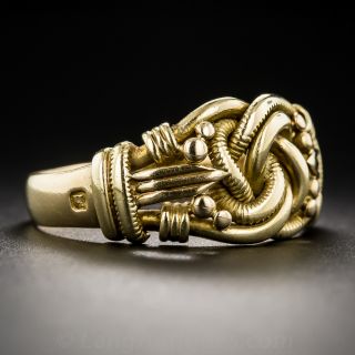 Victorian Love Knot Ring