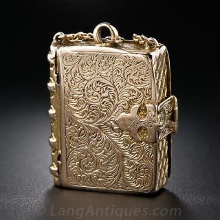 Victorian Multi-Photo Book Locket