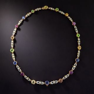 Victorian Multi-Stone Choker - Attributed to Giuliano - 1