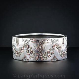 Victorian Multicolor Gold Bracelet 