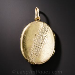 Victorian Oval Locket 