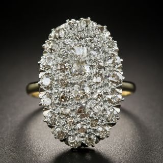 Victorian Pavé Diamond Dinner Ring - 1