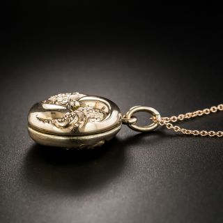Victorian Pinwheel Locket
