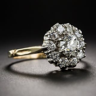 Victorian Retrospective Diamond Cluster Ring