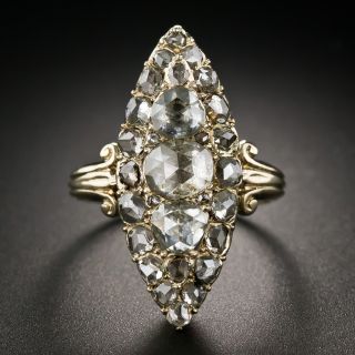 Victorian Retrospective Rose-Cut Diamond Ring - 6
