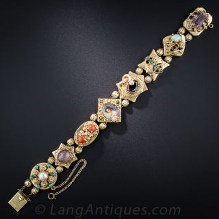 Victorian Revival Slide Bracelet