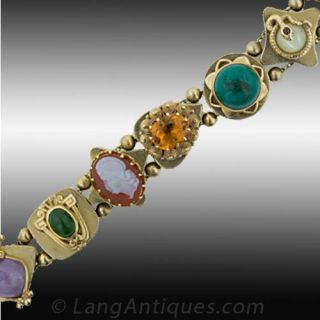 Victorian Revival Slide Bracelet Main View