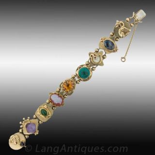 Victorian Revival Slide Bracelet
