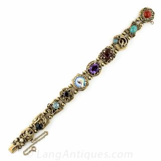 Victorian Revival Slide Bracelet