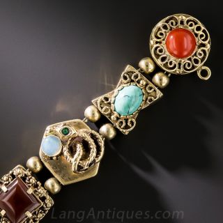 Victorian Revival Slide Bracelet
