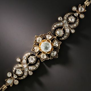 Victorian Rose-Cut Diamond Bracelet - 2