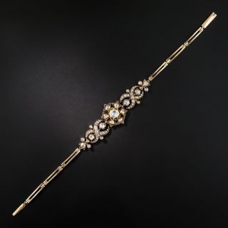 Victorian Rose-Cut Diamond Bracelet