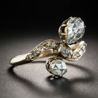 Victorian Rose-Cut Diamond Dinner Ring