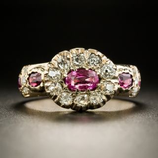 Victorian Ruby and Diamond Ring, c.1880 - 4