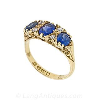 Victorian Sapphire Ring