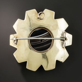 Victorian Scottish Agate Brooch 