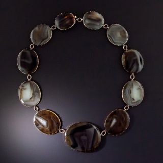 Victorian Agate Necklace  - 0