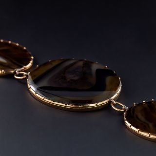 Victorian Agate Necklace 