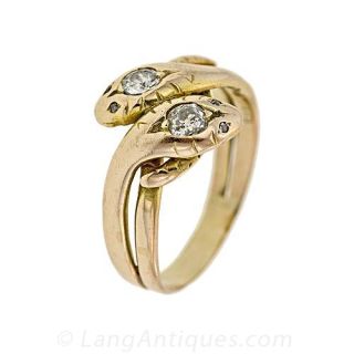 Victorian Serpent Ring