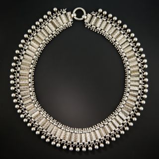 Victorian Silver Collar