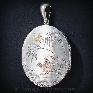 Victorian Silver Locket