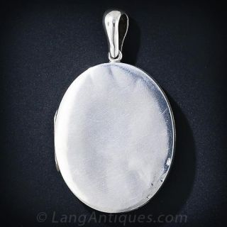 Victorian Silver Locket