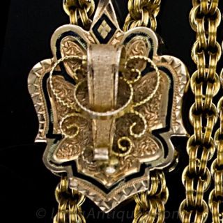 Victorian Slide and Long Chain