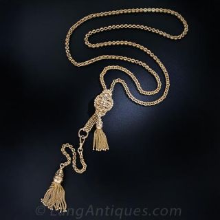 Victorian Slide Chain Necklace 