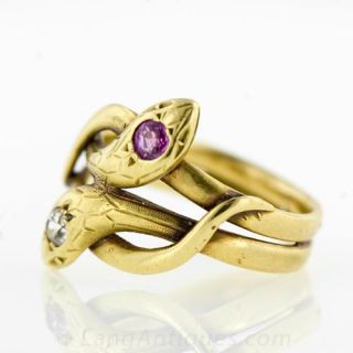 Victorian Snake Ring