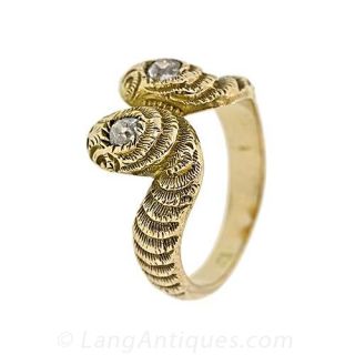 Victorian Snake Ring
