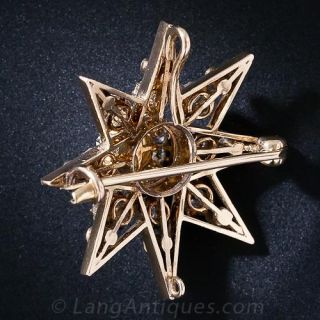 Victorian Star Pin 