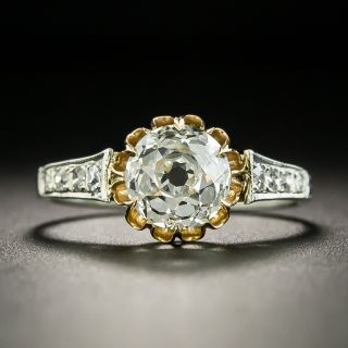 Victorian Style 1.52 Carat Diamond Engagement Ring - GIA - 2
