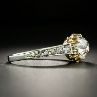 Victorian Style 1.52 Carat Diamond Engagement Ring - GIA