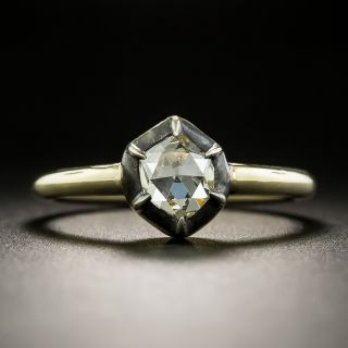 Victorian-Style .66 Rose Cut Diamond Ring - 2