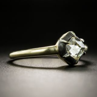 Georgian-Style .66 Rose Cut Diamond Ring