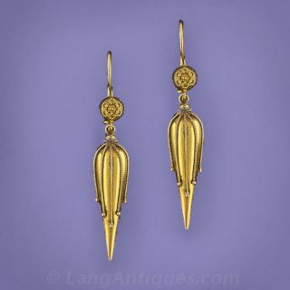 Victorian Style Drop Earrings