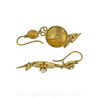 Victorian Style Drop Earrings