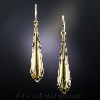Victorian Style Drop Earrings