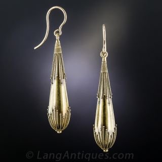 Victorian Style Drop Earrings