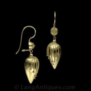 Victorian Style Drop Earrings