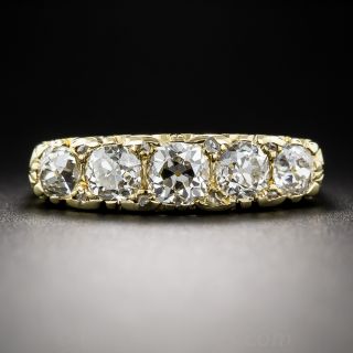 Victorian Style Five Stone Diamond Ring